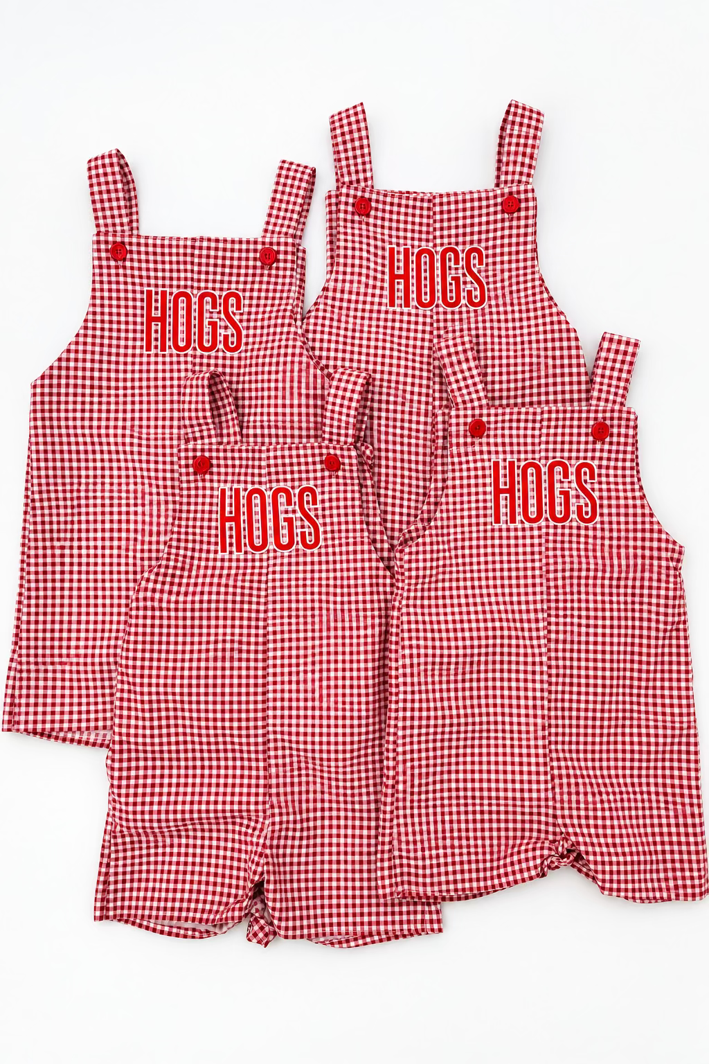 Handmade Jon Jons - Red Gingham