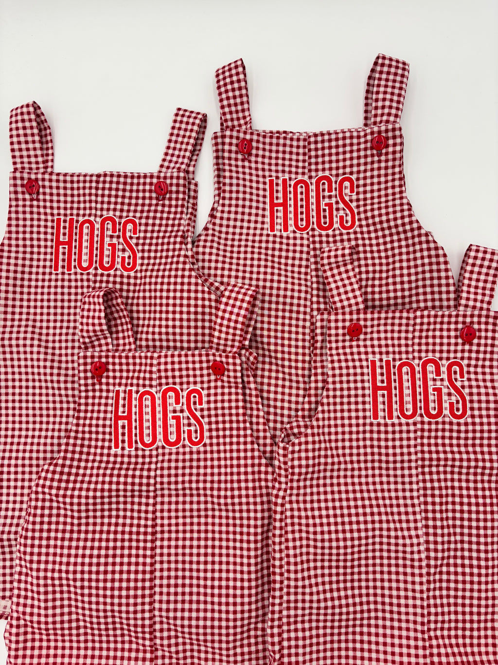 Handmade Jon Jons - Red Gingham