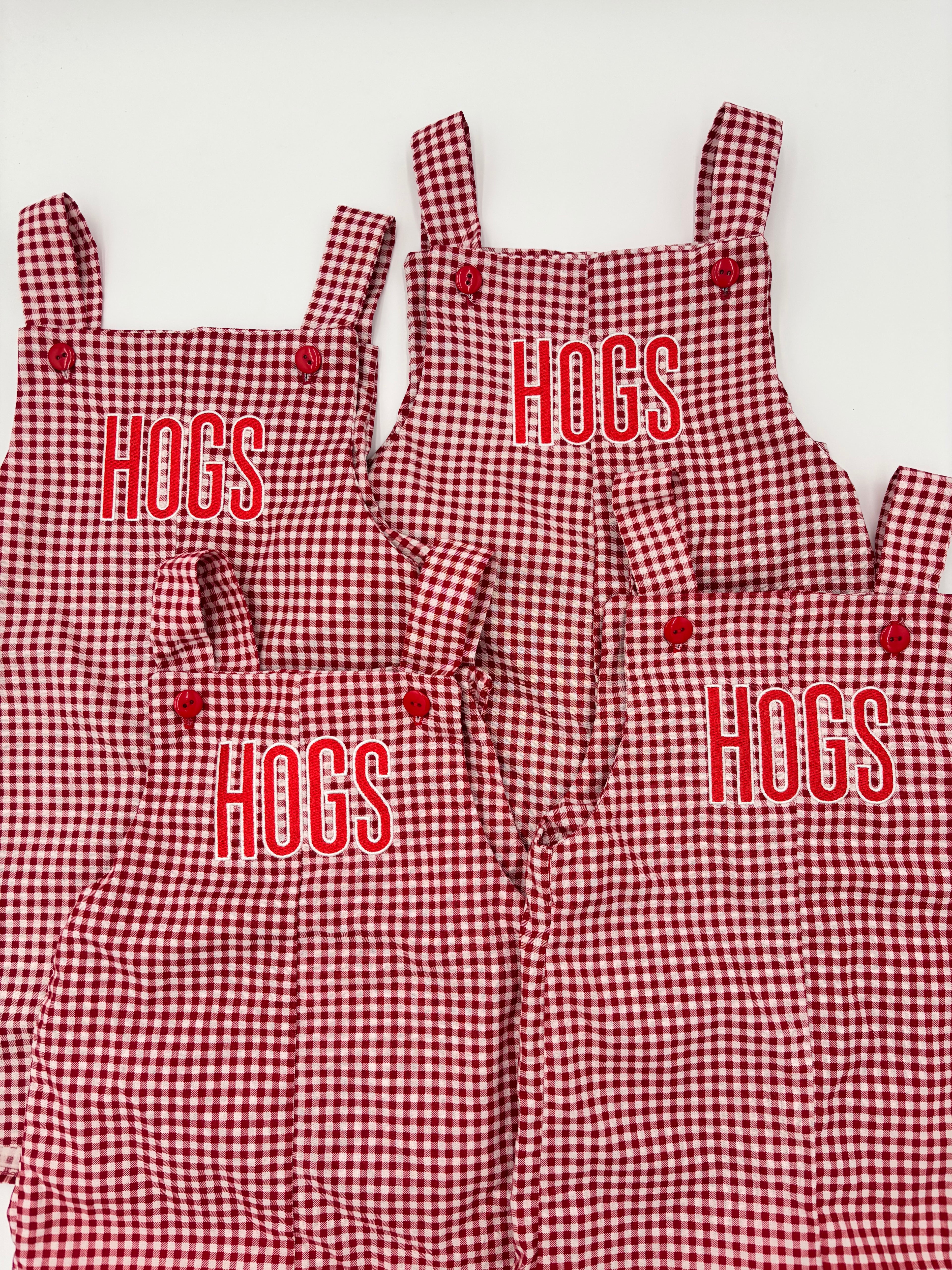 Handmade Jon Jons - Red Gingham
