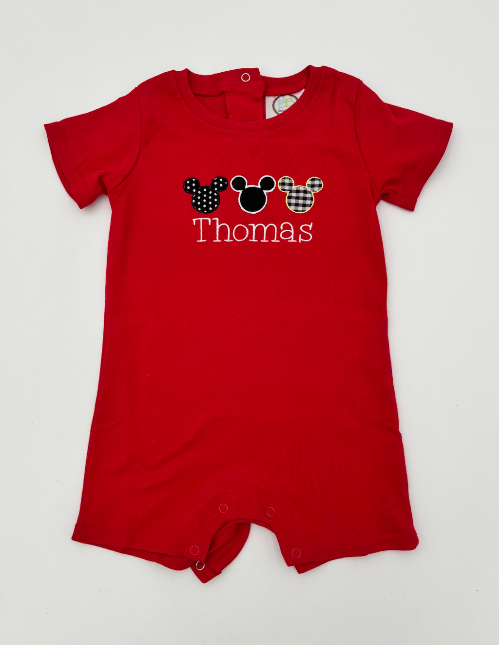 Red Play Romper