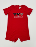 Red Play Romper