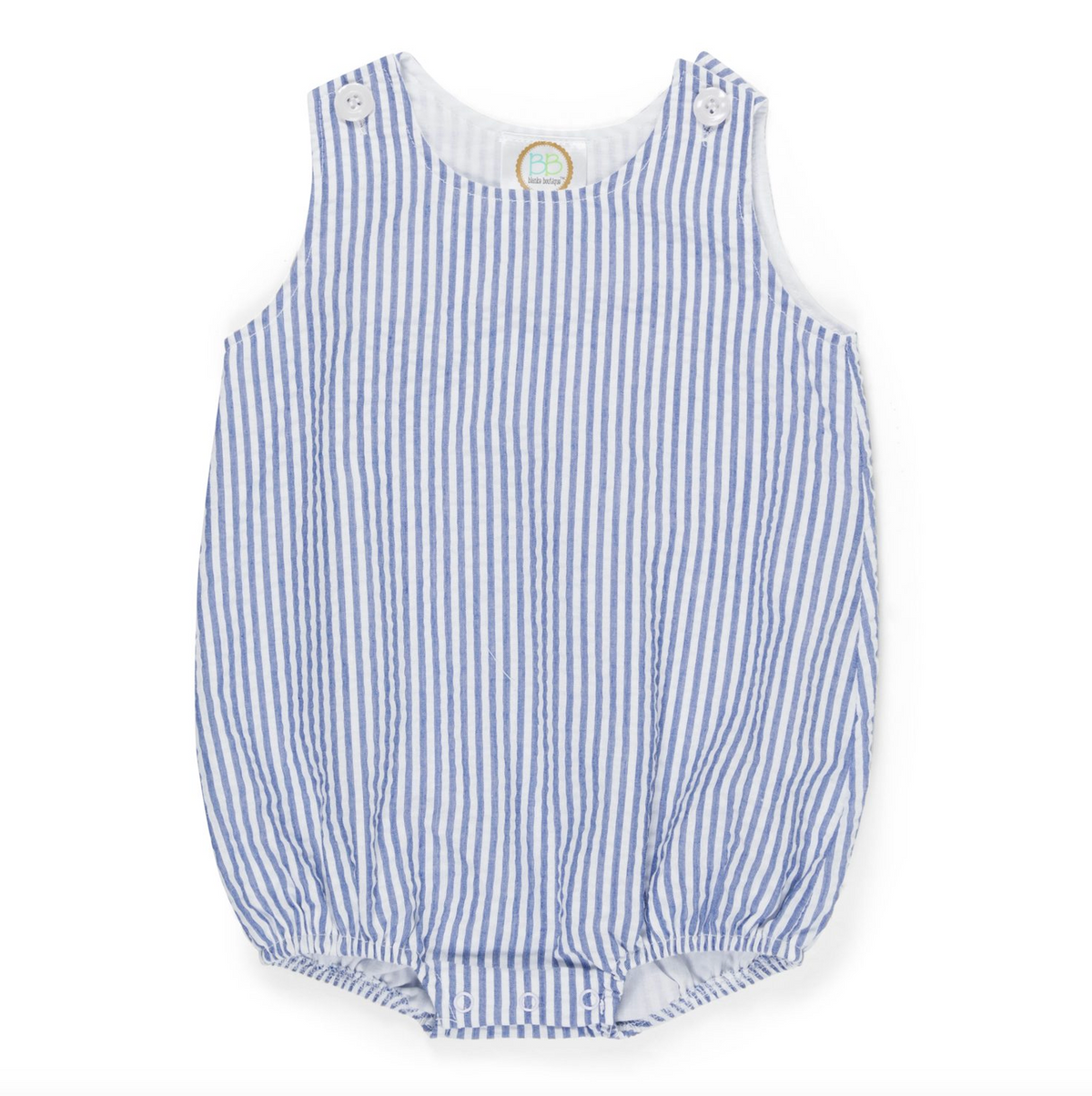 Navy Seersucker Sun Bubble