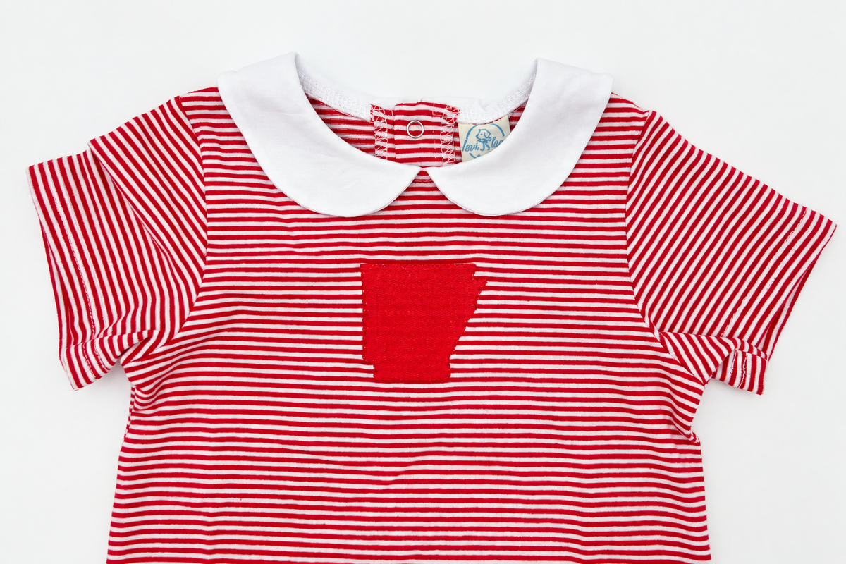 Red Peter Pan Romper