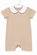 Tan Peter Pan Romper