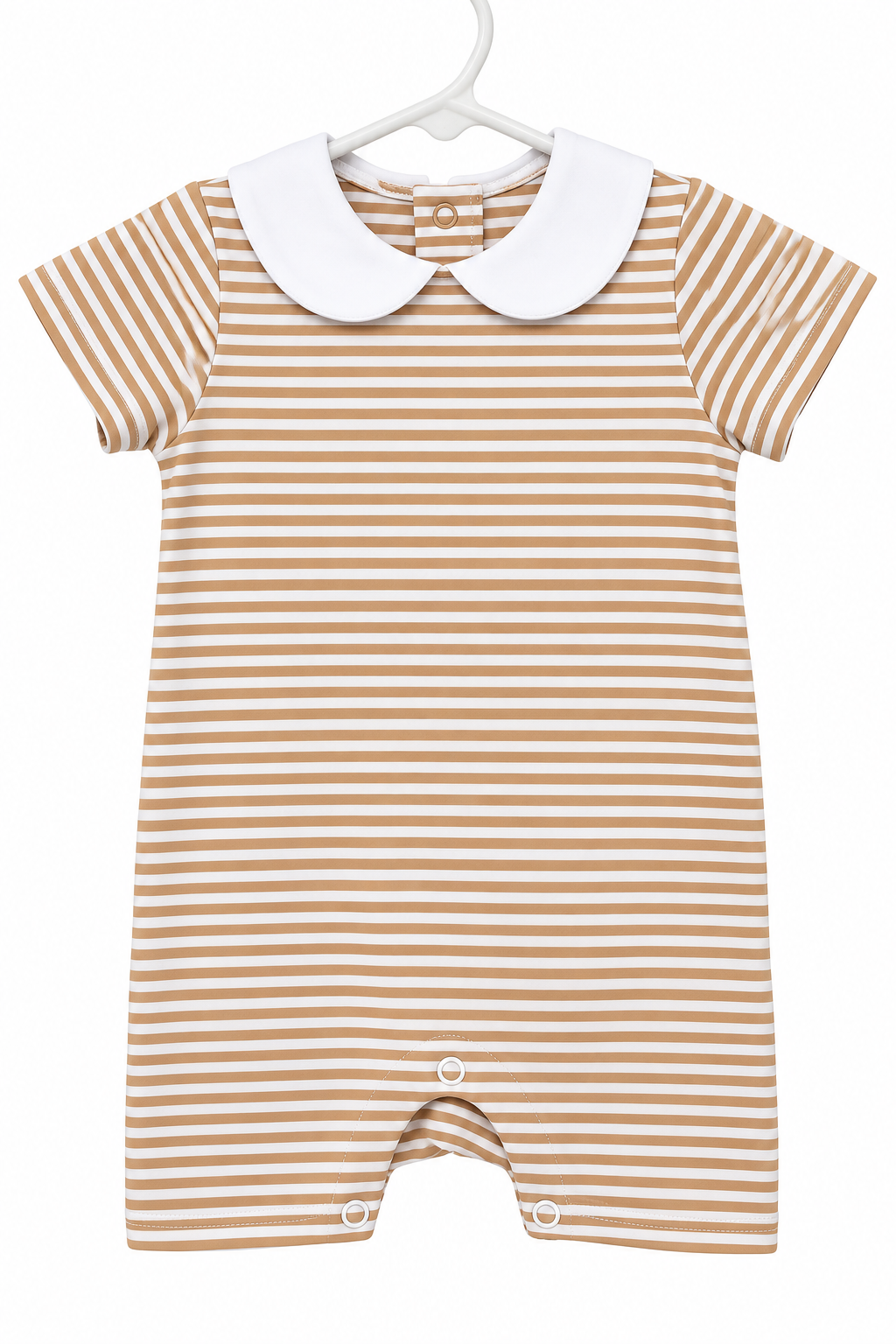 Tan Peter Pan Romper